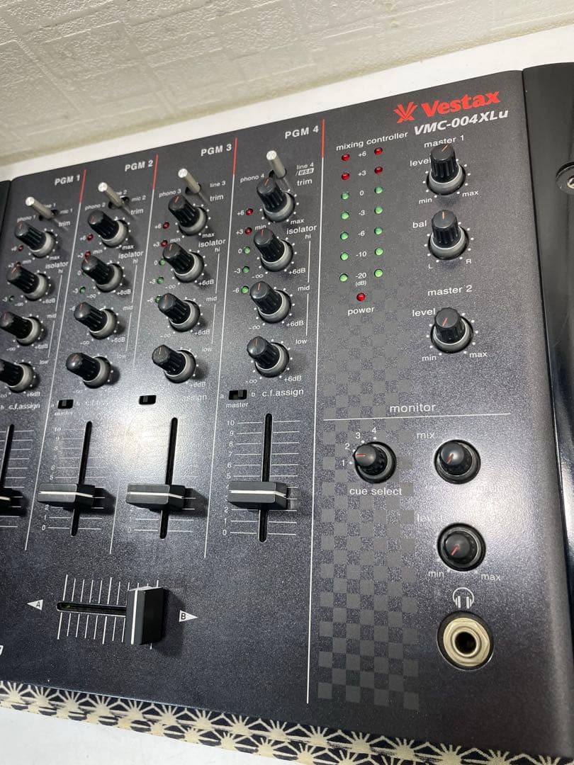 VESTAX ベスタクス　VMC-004XLu TUB-1 メンテナンス