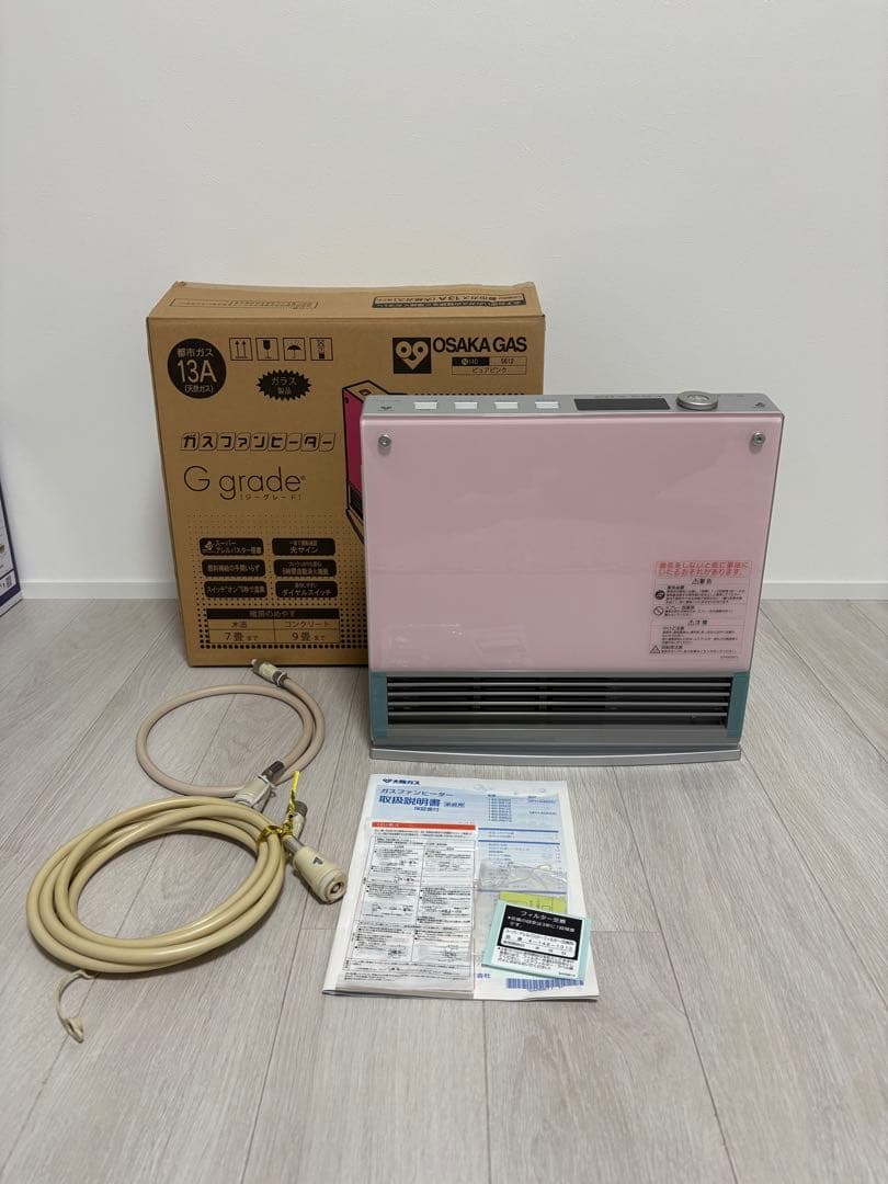 OSAKA GAS ガスファンヒーター G grade