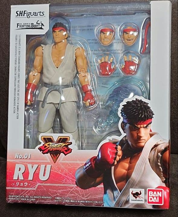 ★未開封★ S.H.Figuarts リュウ 「ストリートファイターV」