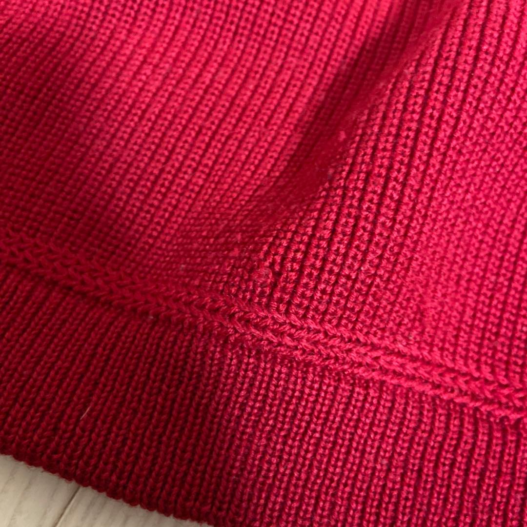 90s patagonia シャモニーガイドセーター レッド XL ウールニット