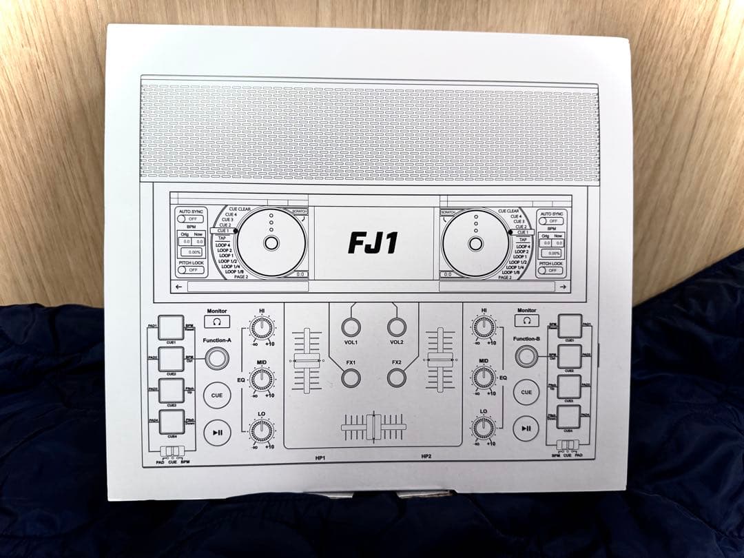 【新品・未使用】FJ1 （ブラック）Musignal DJシステム