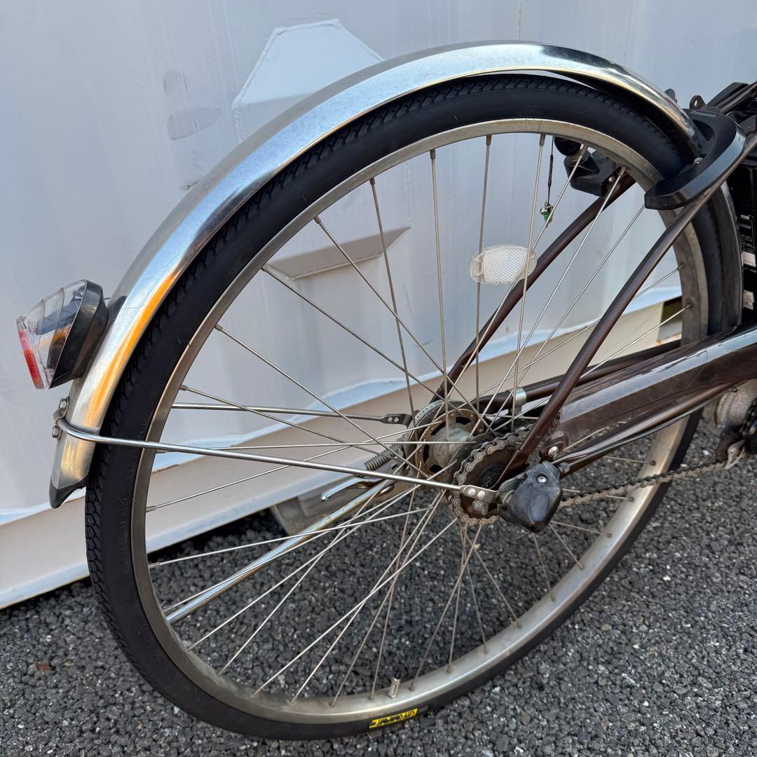 電動アシスト自転車 Panasonic vivi タイヤ新品交換済み
