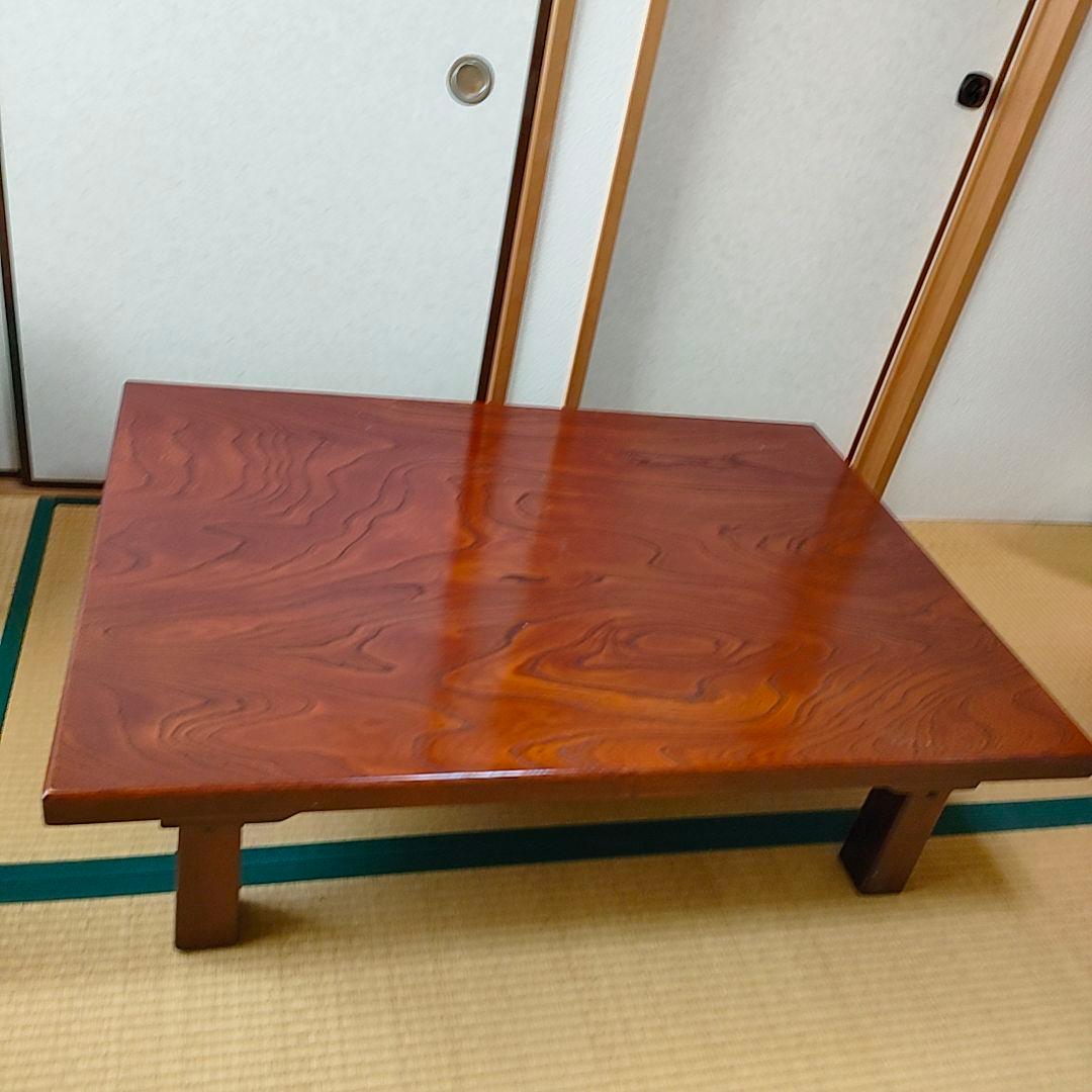 うるし塗り木製座卓