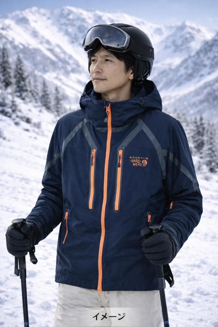 マウンテンハードウェア シンクロスノージャケット S　スノーボードウェア　雪山