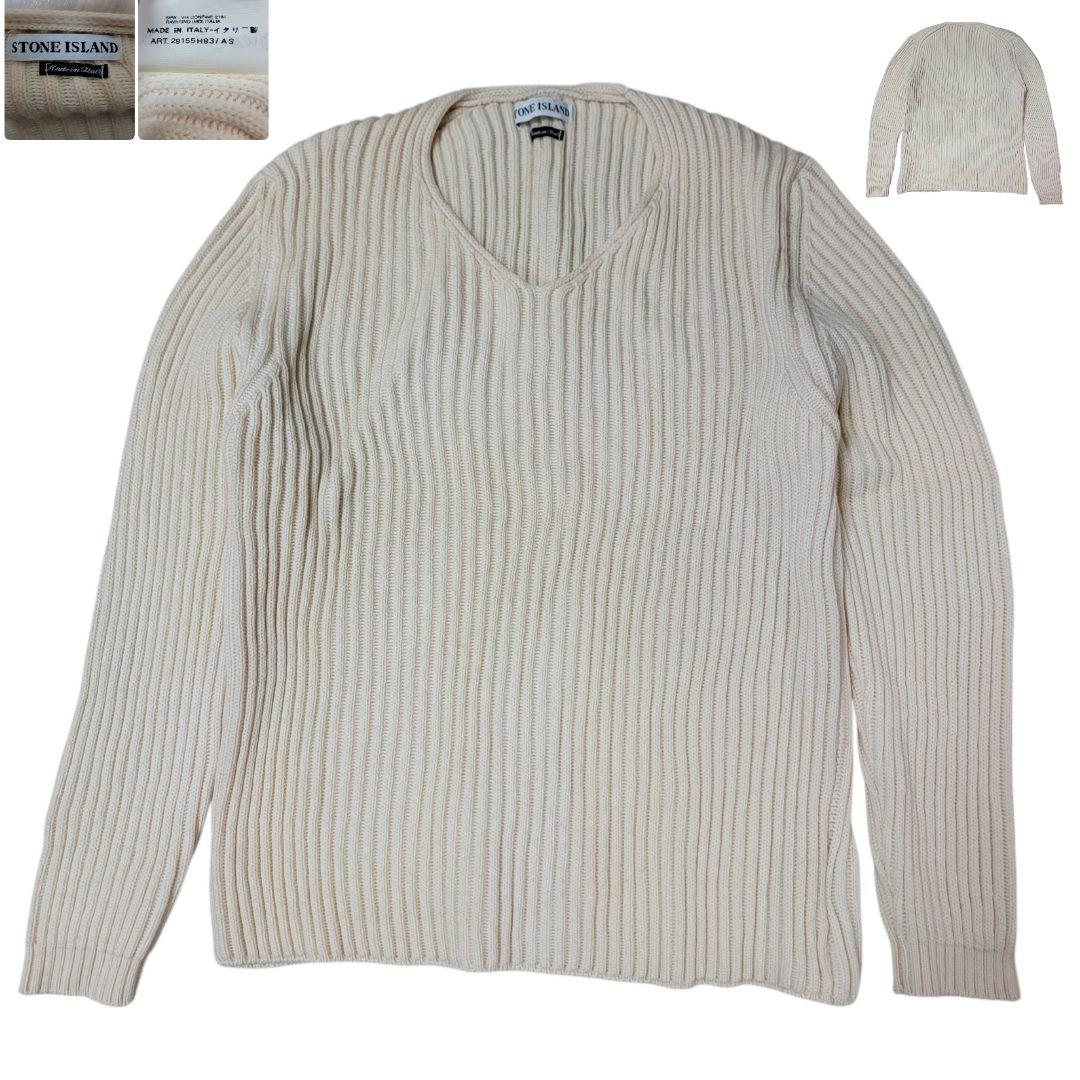 ほぼ未使用 98AW ポールハーヴェイ期 ストーンアイランド ニット セーター