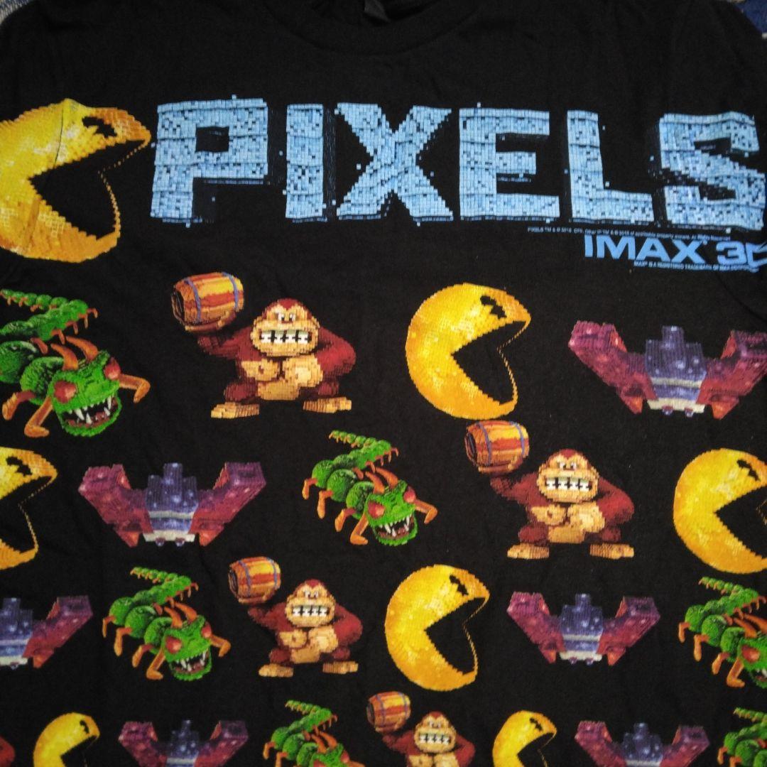 USJに行く時に、ピクセル映画記念特別限定Tシャツ、未使用サイズL