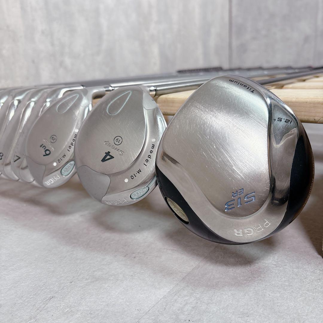 V809 PRGR Sweep レディース ゴルフ クラブ フルセット 入門