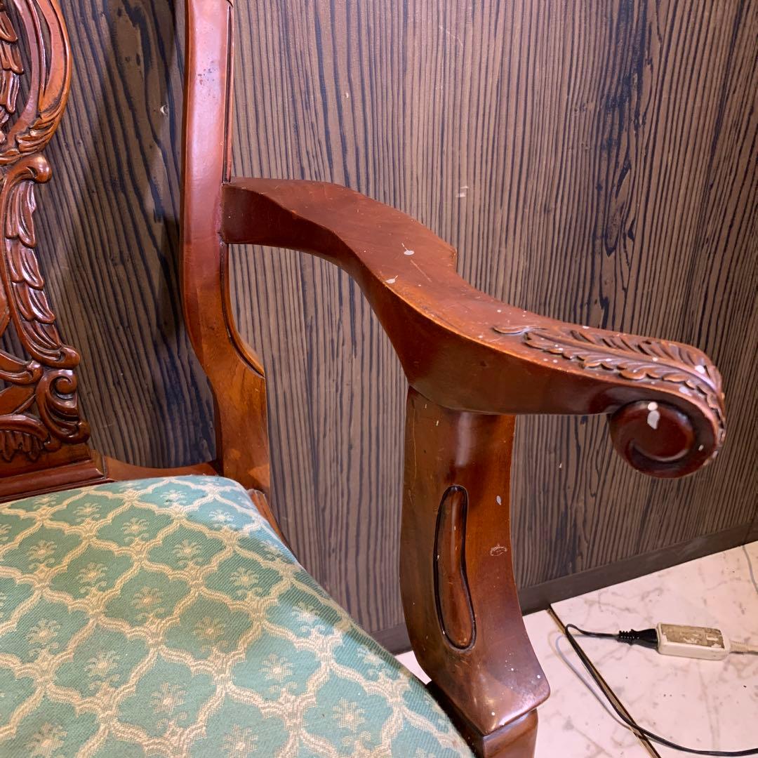 ☆送料無料☆ アンティーク　アームチェア