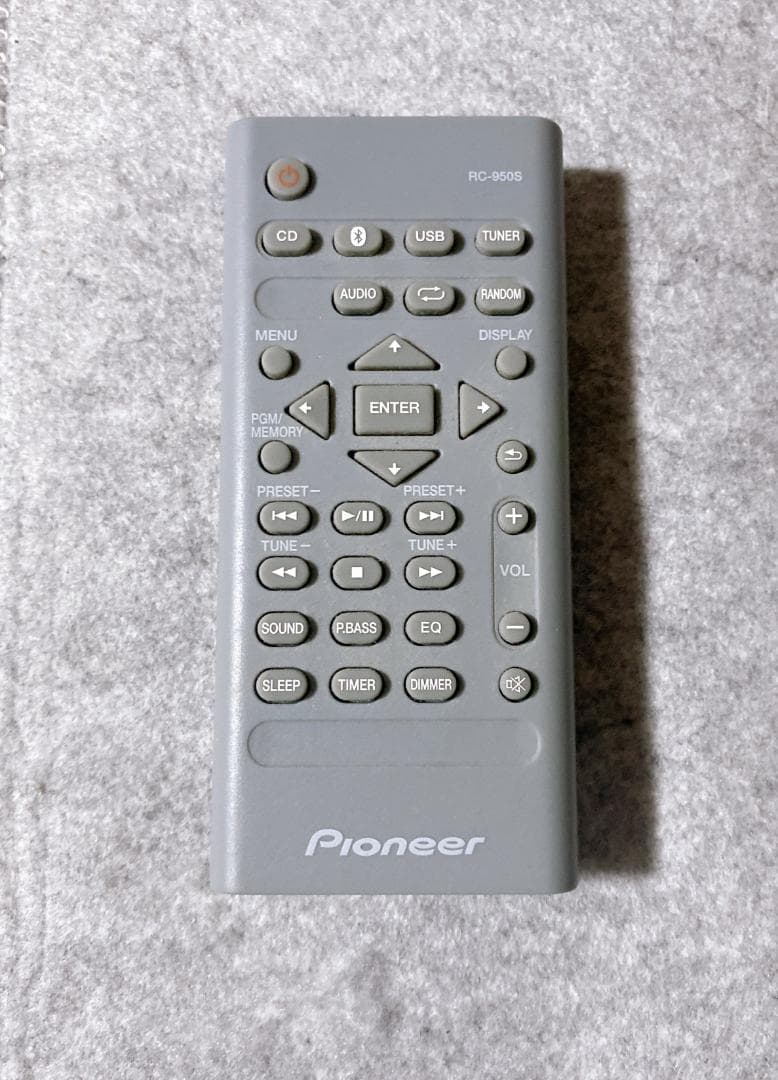 pioneer CD・Bluetooth対応コンポ X-CM56 2017年製