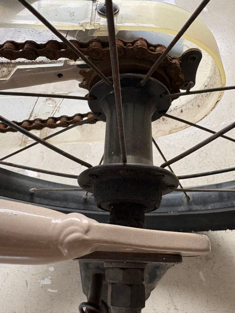 ※引き取り限定　横浜市 MARIN 16インチ 子供用自転車 DONKY モカ