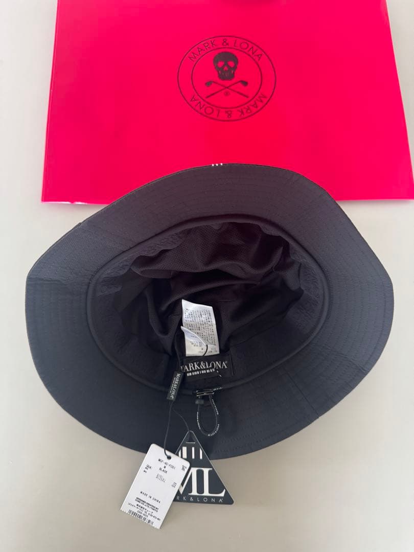 完売¥23,100 新品タグ付きMARK&LONA バケットハット　ブラック