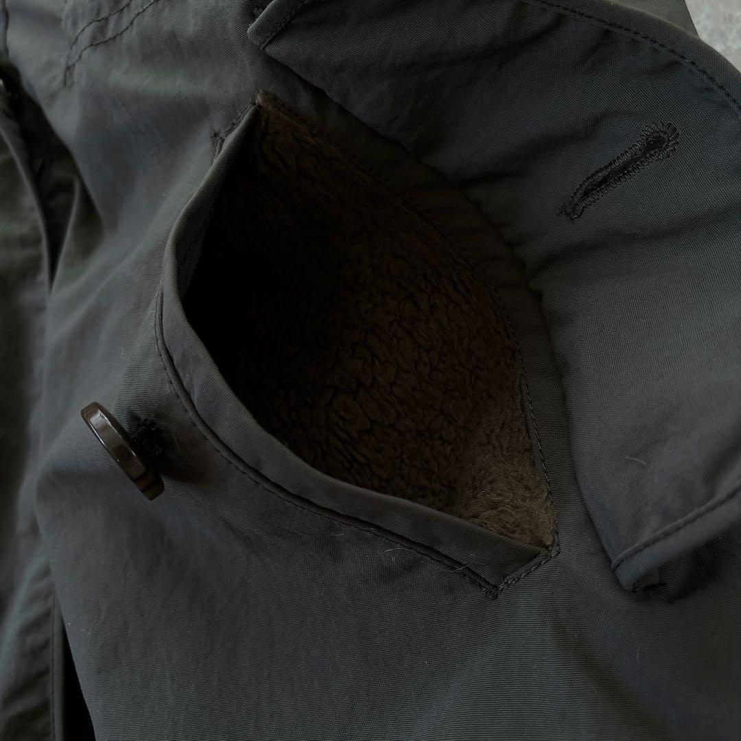 美品 イネド ラビットファー ラクーンファー ボアライナー付 モッズコート