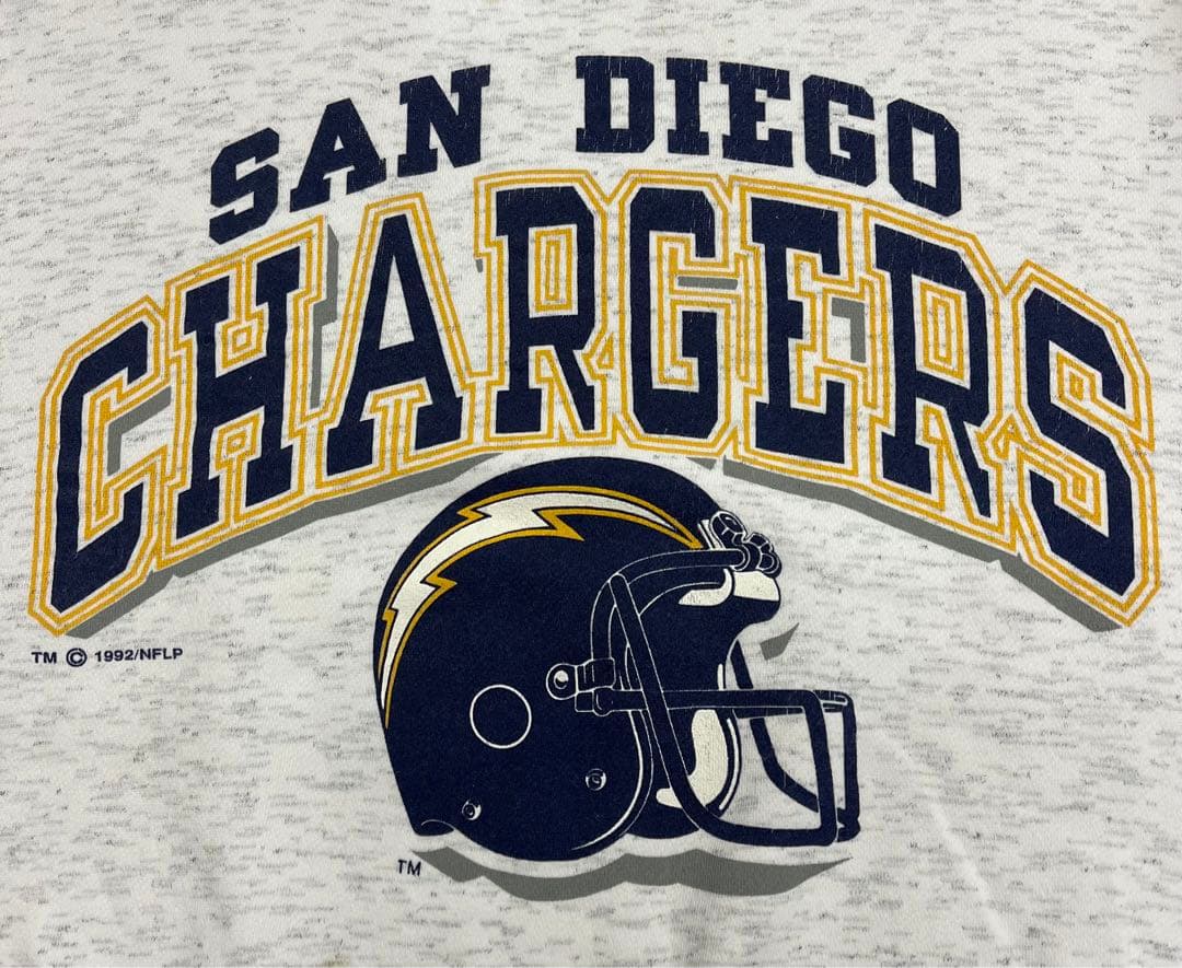 h255 サンディエゴ・チャージャーズ  NFL スウェット　L ホワイト