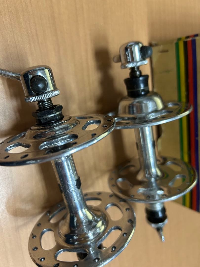 カンパニョーロ レコード ラージフランジ前後ハブ 36H 直クイックレバー