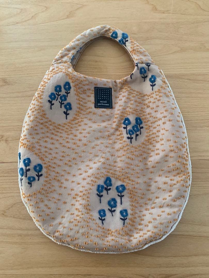 ミナペルホネン mina perhonen ballade エッグバッグ