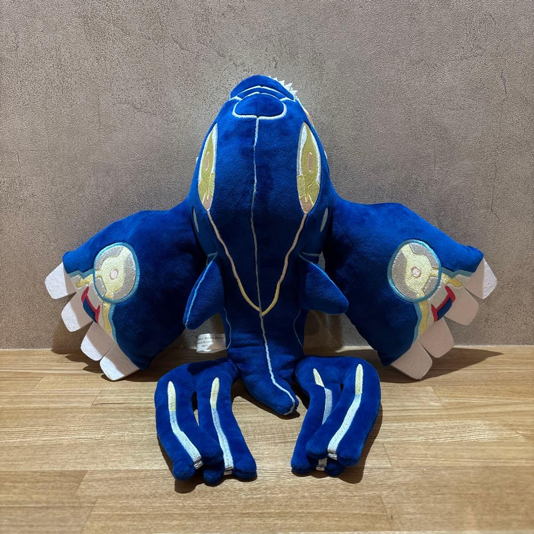【廃盤/2014年/一点もの】ゲンシグラードン　ゲンシカイオーガ　ぬいぐるみ