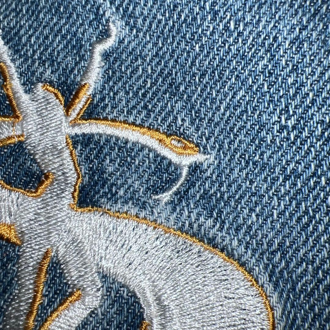 yardsale ブルー　デニム　L スケート