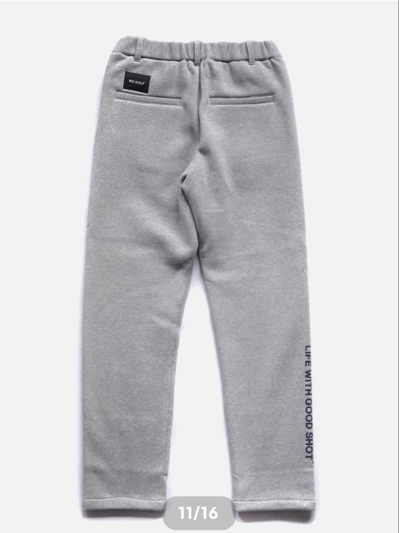 NO COFFEE × CLUBHAUS \"NO GOLF\"ゴルフパンツ