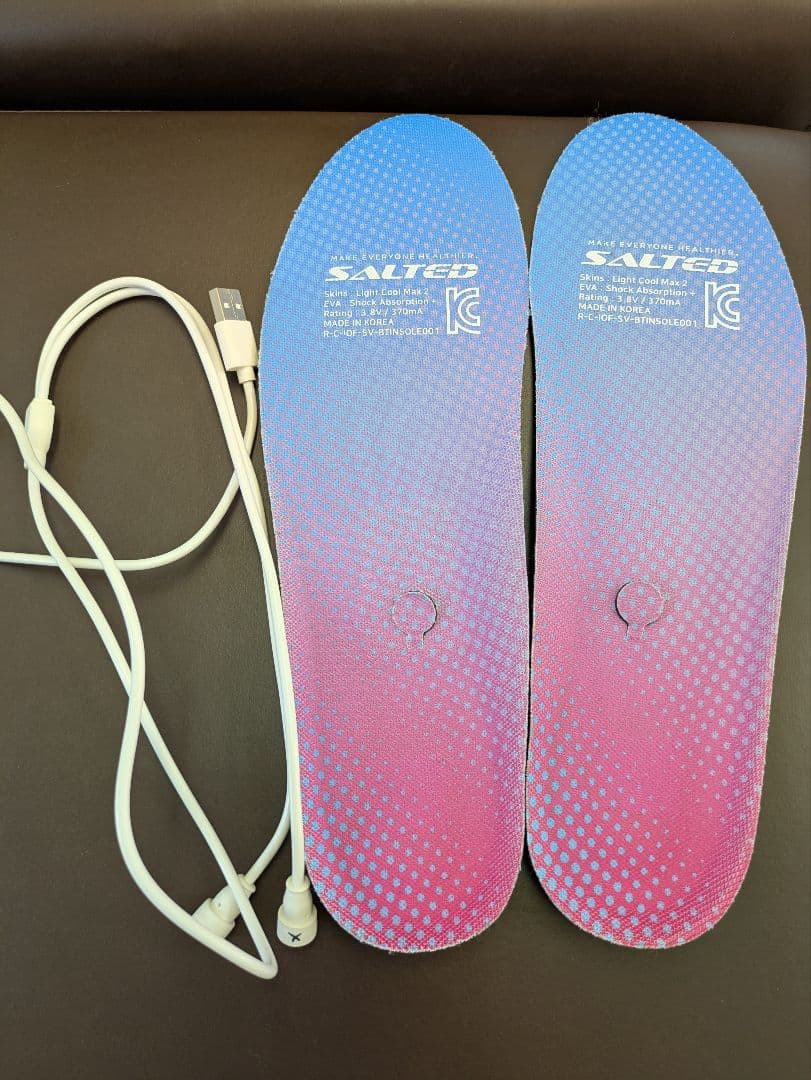 インソール型足圧計　SALTED SMART INSOLE　ゴルフ　トレーニング