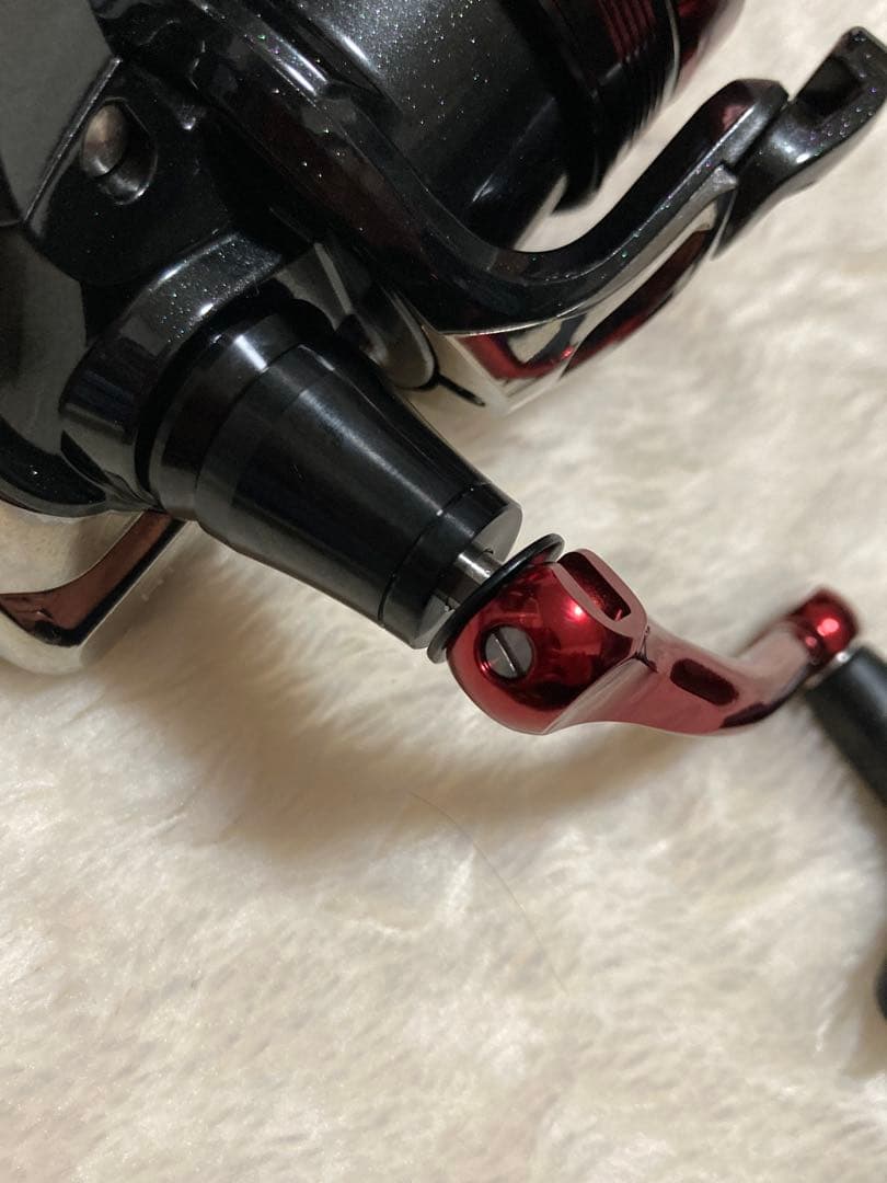 スピニングリール C3000 シマノ　ラリッサ　レバーブレーキ付き