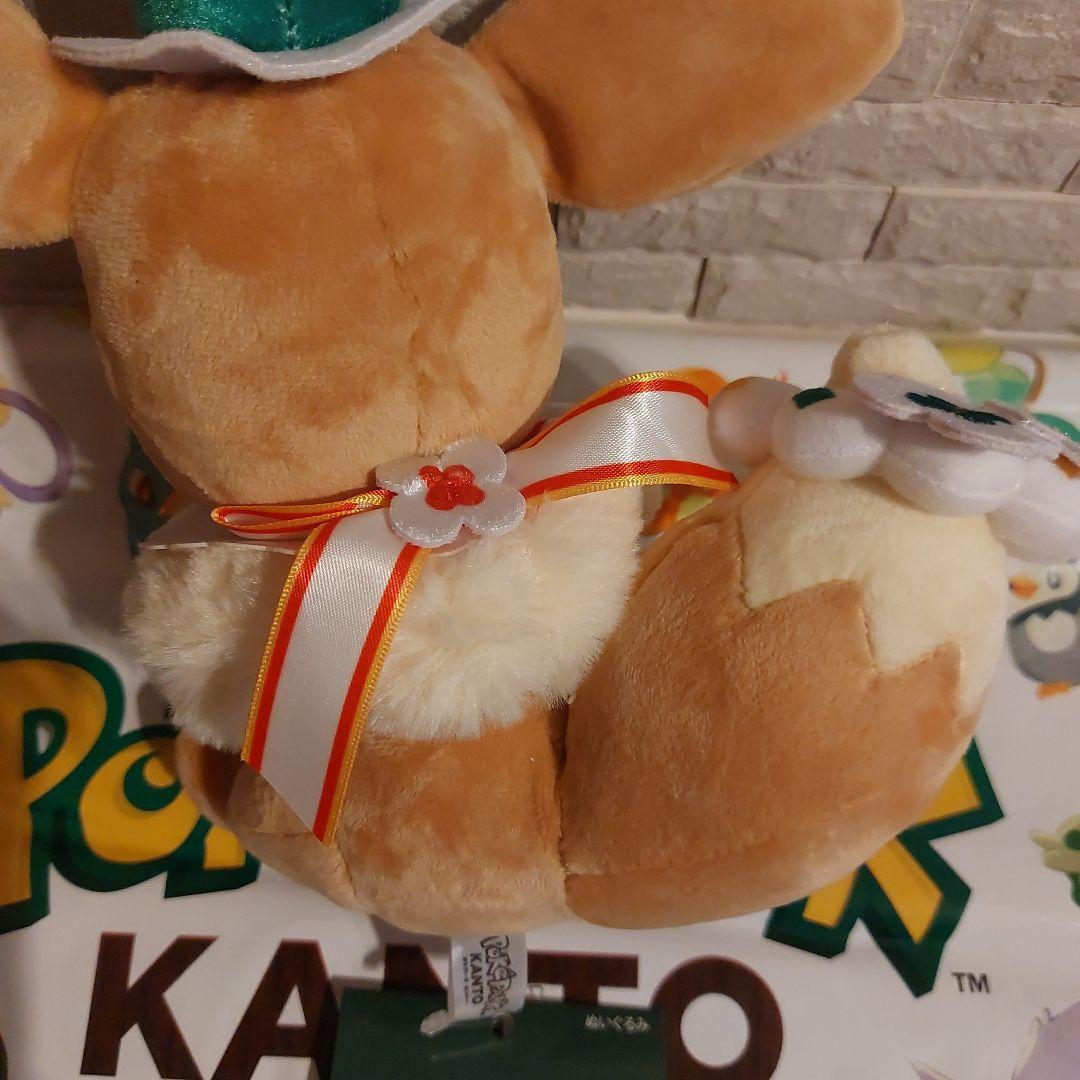 【新品・袋付】ポケパークカントー　イーブイ+ ピカチュウ⭐ぬいぐるみ2体セット