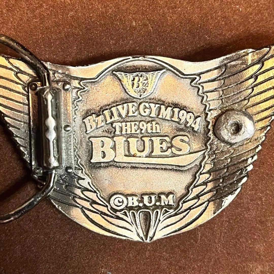 B'z ベルトバックル LIVE-GYM 1994 The 9th BLUES