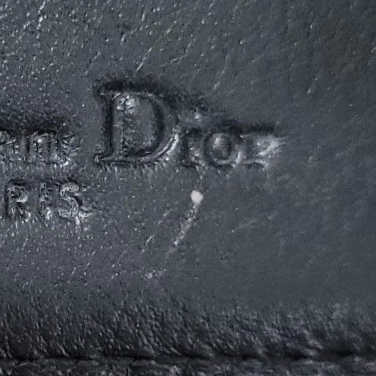 ディオール　名刺入れ　Lady Dior Bloom　カードホルダー　パテント