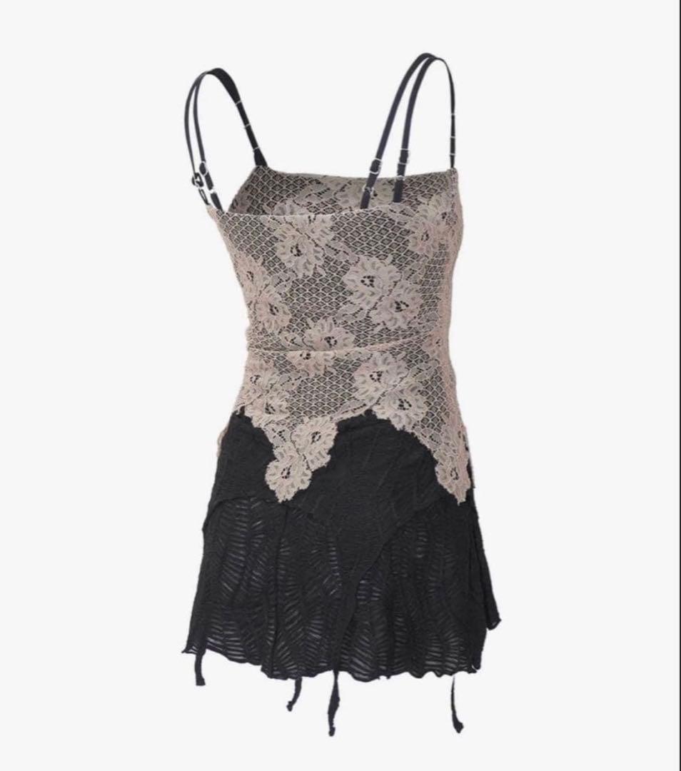 ワンピース theredthread S cutting lace dress