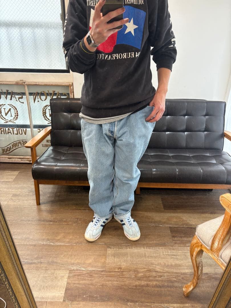 94年製/旧刻印リーバイス501デニムジーンズw40USA製フルカウントリゾルト