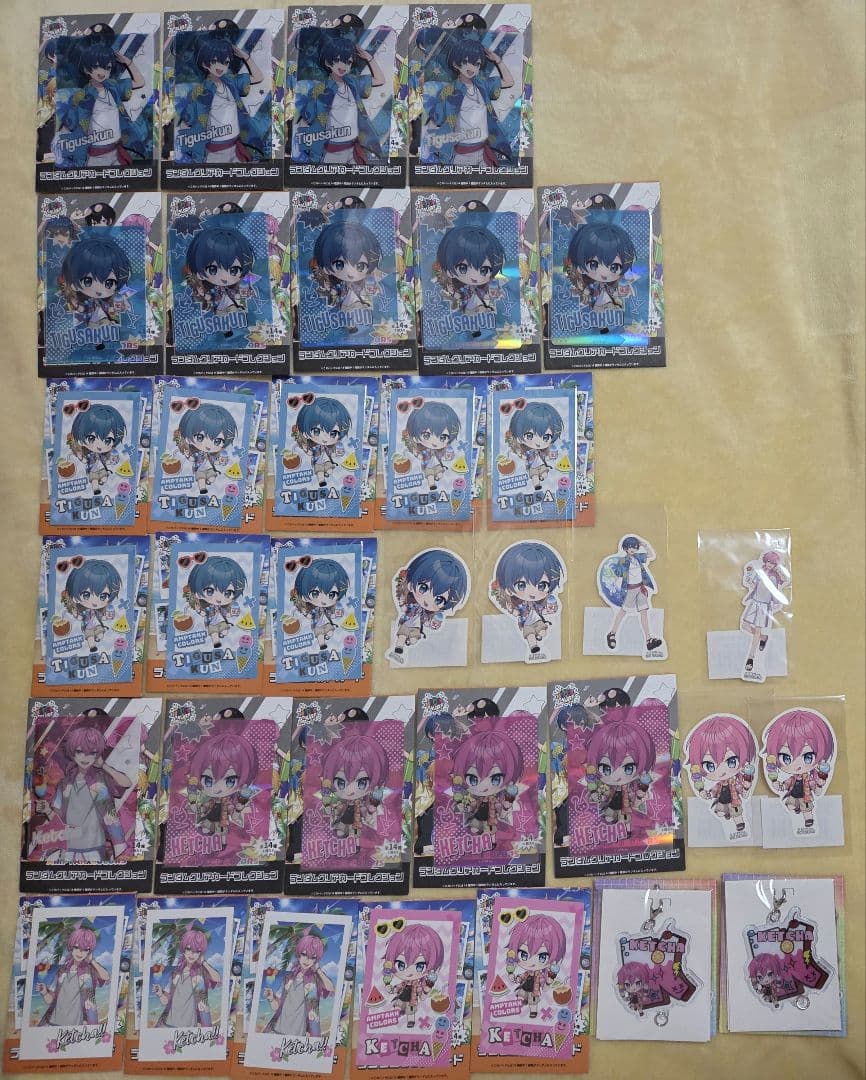 AMPTAK Summerグッズ 2025 ちぐさくん けちゃさん