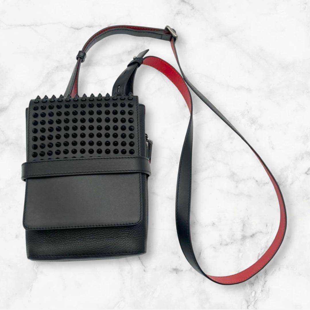 【極美品】クリスチャンルブタン ベネッシュリポーター ショルダーバッグ