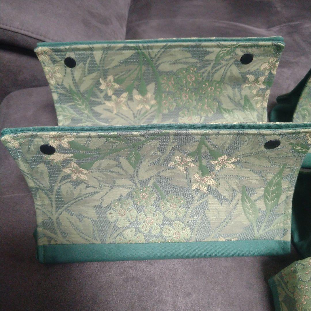 のぽぽん　ウィリアムモリス　ジャスミン　ボックスティッシュカバー5点セット