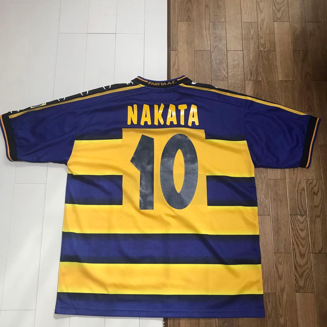 ★新品訳あり★パルマ　ユニフォーム　中田英寿選手　サイズXL