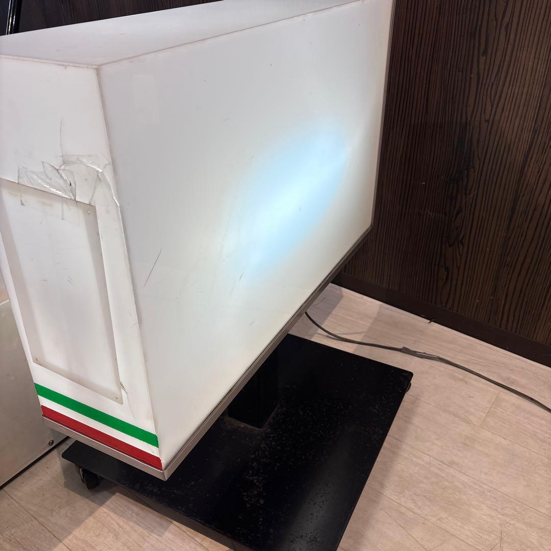 電光看板 屋外　キャスター付　店舗　両面　スタンド 照明　光　サイン　送料込