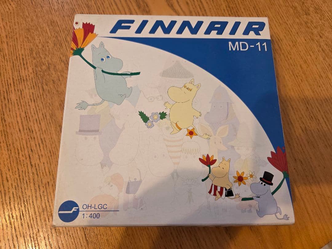 ​【極希少】フィンエアー MD-11 ムーミン特別塗装機 1/400