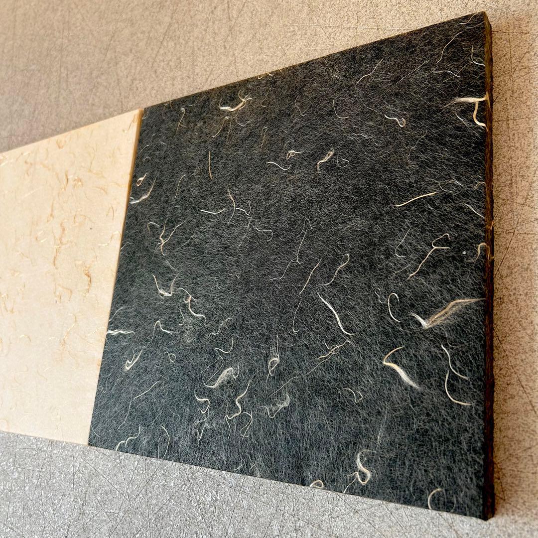 【高級和紙】 ファブリックボード 3枚組 テクスチャー　アートパネル モダン