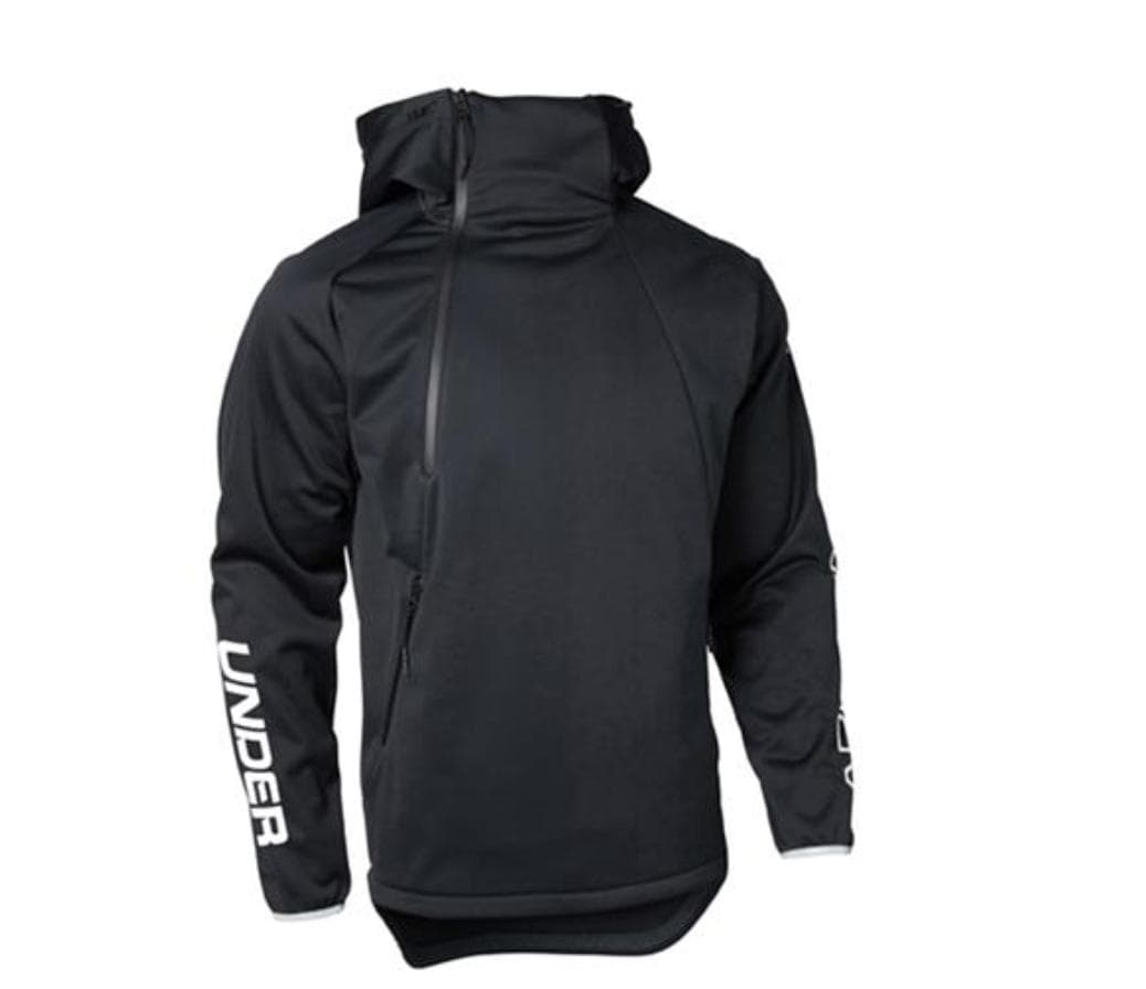 アンダーアーマー　コールドギア フード付きジャケット ブラック