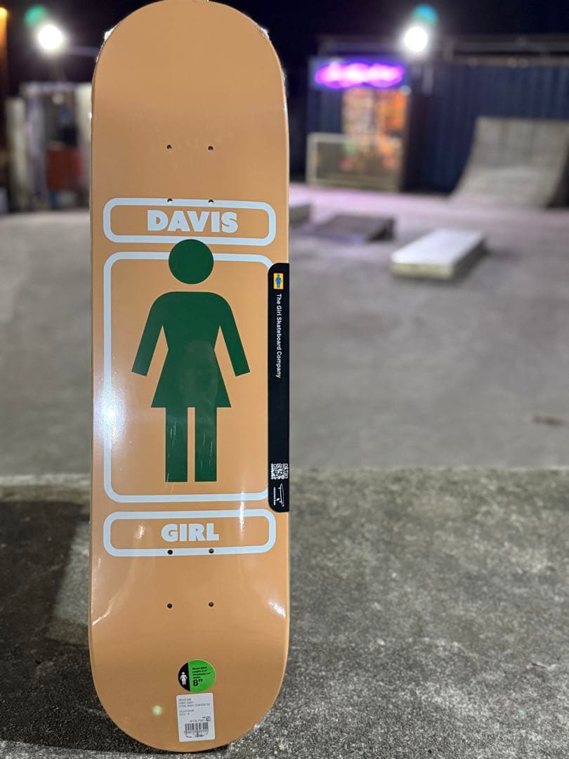 ガール KHAKI TO SHACKY OG 8.0 デッキテープ無料付き