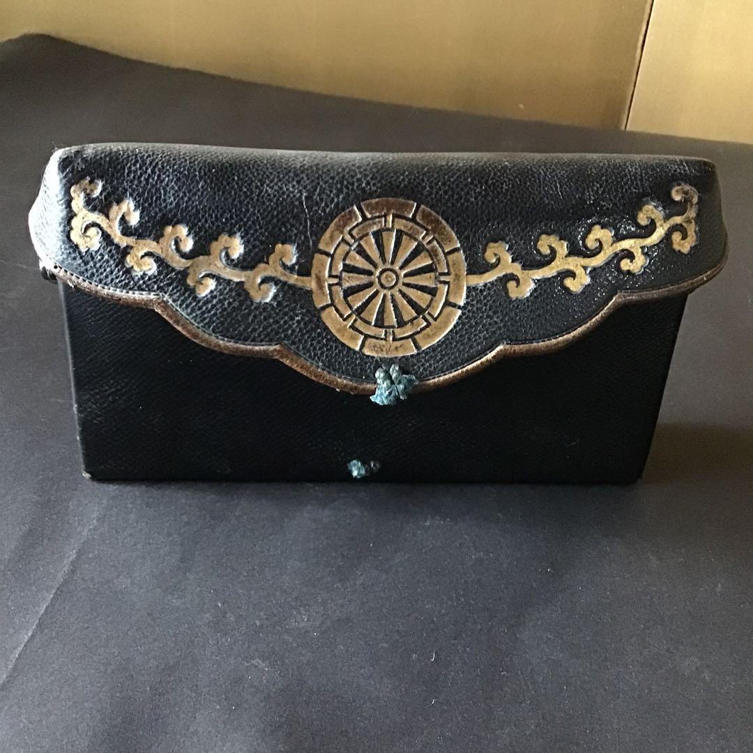 博物館的資料　火縄銃　早合20発玉入れ　弾倉　江戸時代貴重品￼