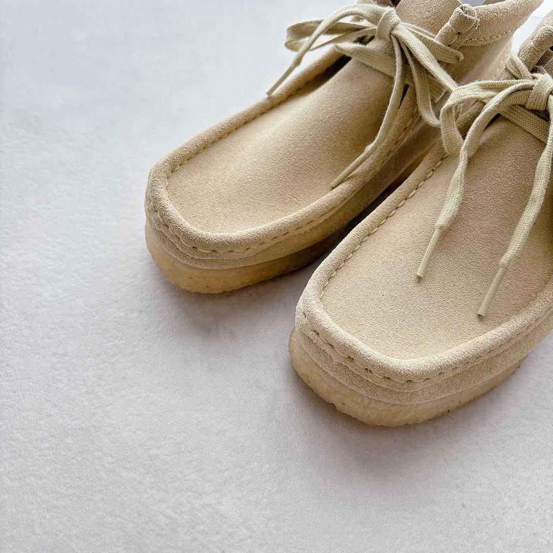 未使用　クラークス　ワラビー ブーツ　22