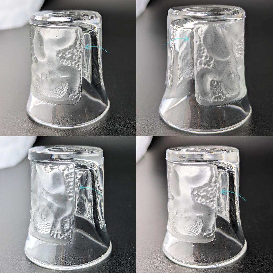 生命の芸術★ラリック アンファン ショットグラス 4個セット アールデコフランス