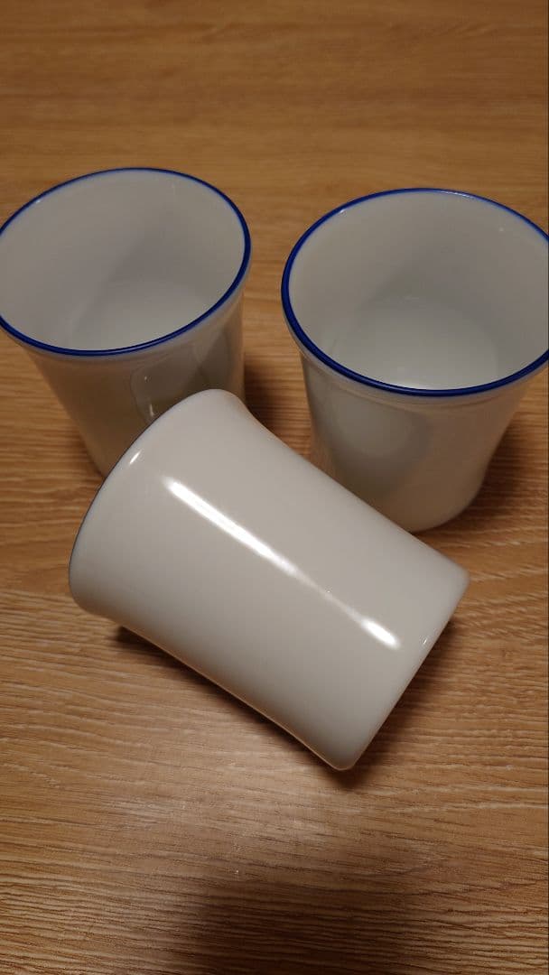 黒田泰蔵 TAIZO 白磁 湯呑 3点セット