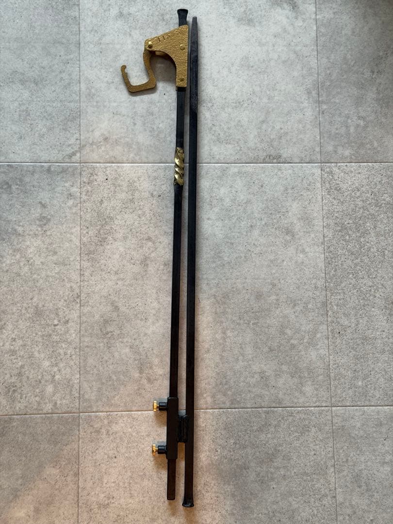 llama ラマ　Stick hookダブル brass 真鍮　ランタンスタンド