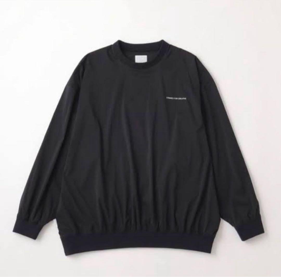 【L】S.F.C NYLON CREW SFC ナイロン クルー ブラック