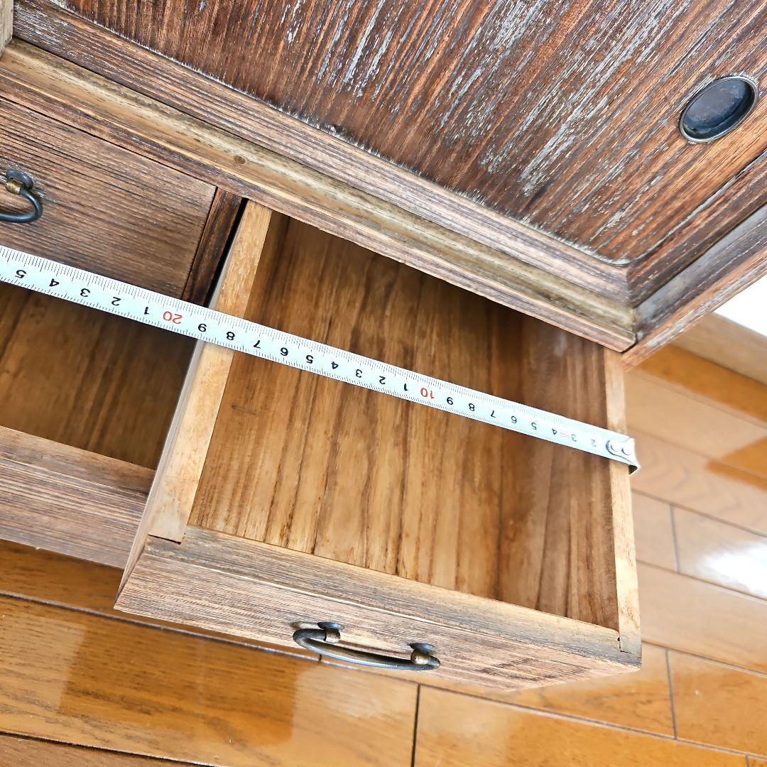 昭和レトロ　古道具　古家具　箪笥　引き出し　チェスト　木製　和風　古民家