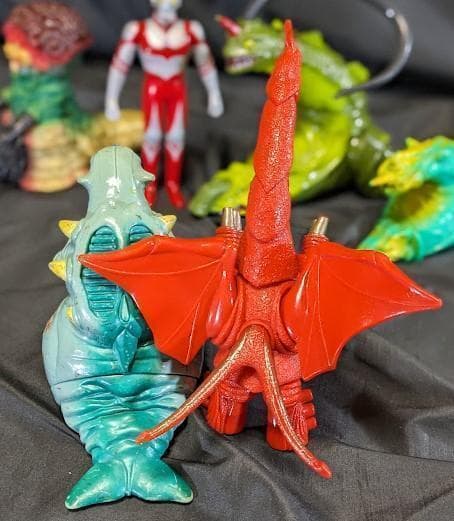 ウルトラマングレート＆登場怪獣・宇宙人（バンダイ）ソフビフィギュア６体セット