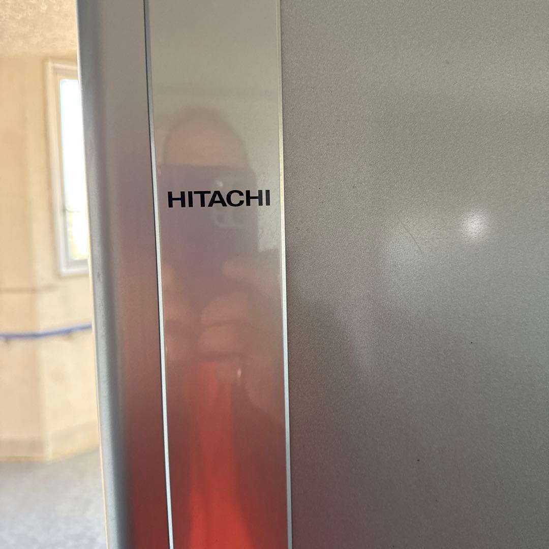 シルバー冷蔵庫 エコモード付き日立