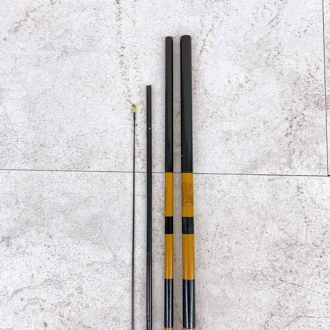 【硬 江戸川 8尺】和竿 ヘラブナ竿 約2.4m 短竿 竹竿 手作り