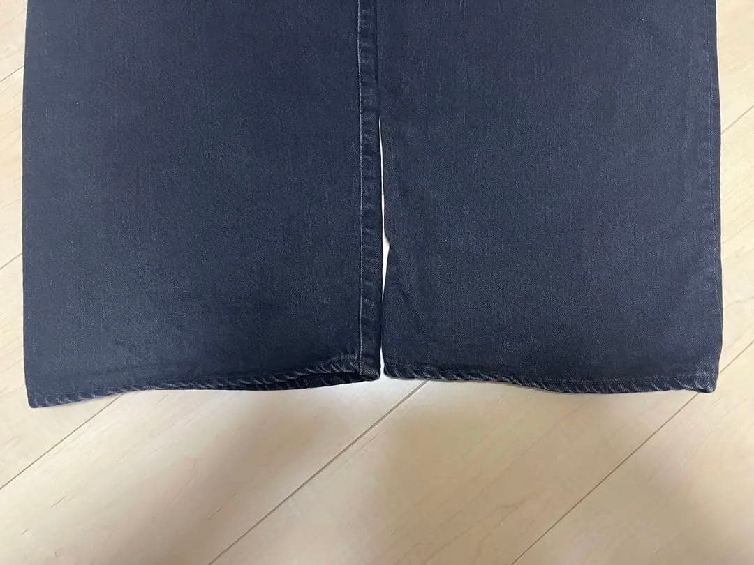 パンツ ssstein DEFORMATION WIDE DENIM JEANS