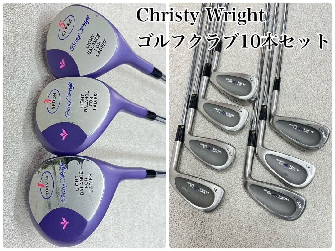 ChristyWright クリスティライト レディース レディス ゴルフクラブ